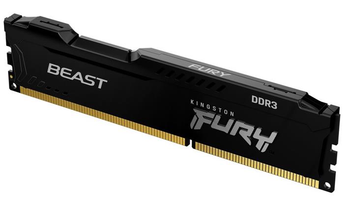Kingston FURY Beast Black 4GB DDR3 1600MHz CL10 DIMM