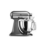 KitchenAid Artisan 5KSM175PSEMS kuchyňský robot, 10 rychlostí, planetární systém, celokovová konstrukce, šedá