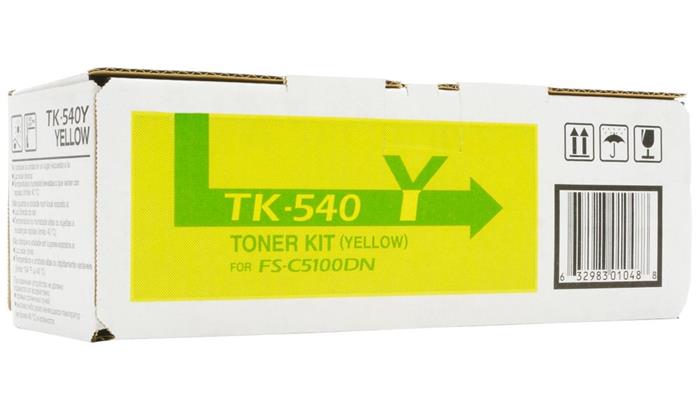 Kyocera toner TK-540Y/ FS-C5100DN/ 4000 stran / Žlutý