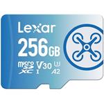 Lexar FLY 256GB microSDXC paměťová karta, UHS-I U3 A2, 160R/90W