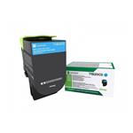 Lexmark 71B20C0, cyan, 2300str., CS417dn/CS317dn/ CX517dn/CX417de/CS517de/CX317dn