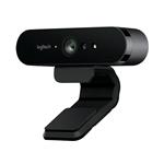 Logitech BRIO 4K webkamera, 5x zoom, RightLight 3 s HDR, černá