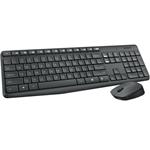 Logitech Wireless Combo MK235, bezdrátový set klávesnice a myši, CZ