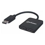 Manhattan rozbočovač, MST hub DisplayPort na Dual HDMI, Full HD