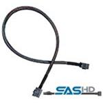 Microsemi Adaptec cable I-HDmSAS-HDmSAS-.5M, SFF-8463 to SFF-8643, 50cm