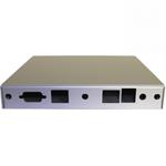Montážní krabice CASE1D1U, 2x LAN, USB, šedá