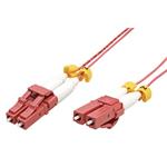 Optický patchkabel LC-LC 50/125 (multimode), duplex, OM4, 1,2mm, LSOH, 3m