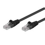 Patch kabel UTP RJ45-RJ45 level 5e 1,5m černý