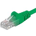 Patch kabel UTP RJ45-RJ45 level CAT6, 1,5m, zelená