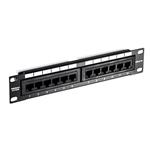 Patchpanel 10" kat. 5e UTP, 12 portů  (TC-P12C5E)