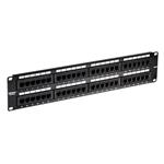 Patchpanel 19" kat. 6 UTP, 48 portů (TC-P48C6)