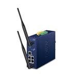 PLANET IAP-1800AX Průmyslový Wi-Fi, IP30, 802.1Q VLAN, 1800Mbps s LAN, 5x port, -40až+75st, 9-54VDC