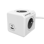 PowerCube Extended USB A+C Grey