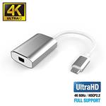 PremiumCord Adaptér USB-C na mini DisplayPort, rozlišení 4K@60Hz