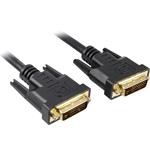 PremiumCord DVI-D propojovací kabel, dual-link, 2m, černý