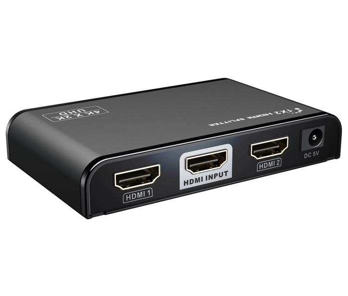 PremiumCord HDMI 2.0 splitter 1:2, černý