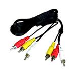 PremiumCord Kabel 3x CINCH-3x CINCH M/M 10m