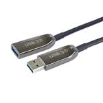 PremiumCord prodlužovací optický kabel USB 3.0  A/Male - A/Female, 50m