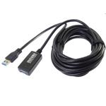 PremiumCord USB 3.0 repeater a prodlužovací kabel A/M-A/F  5m