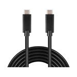 PremiumCord USB 3.2 kabel USB-C -> USB-C, 3A, 20Gbps, 1m, černý