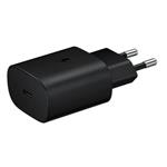 Samsung Napájecí adaptér s rychlonabíjením (25W), bez kabelu v balení, Black