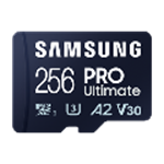 Samsung PRO Ultimate 256GB microSDXC karta, UHS-I U3 A2 + adaptér
