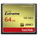 SanDisk Extreme 64GB CompactFlash karta, 120R/85W