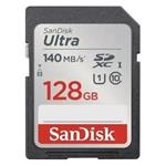 SanDisk Ultra 128GB SDXC paměťová karta, 140MB/s, Class 10, UHS-I