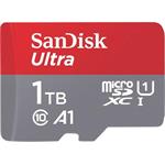 SanDisk Ultra 1TB microSDXC karta, UHS-I U1 + adaptér