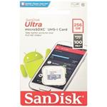 Sandisk Ultra 256GB microSDXC karta, UHS-I