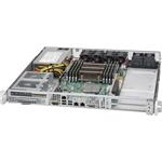 SC515-350 mini1U ATX/WIO,HDD/4SFF, 350W (80+), front IO