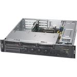 SC825MBTQ-R802W mini2U WIO 3sATA/SAS3,2SFF,slimDVD,4FH,3LP,rPS (80+ TITANIUM),černé