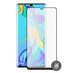 Screenshield HUAWEI P30 Pro Tempered Glass protection (black - CASE FRIENDLY)