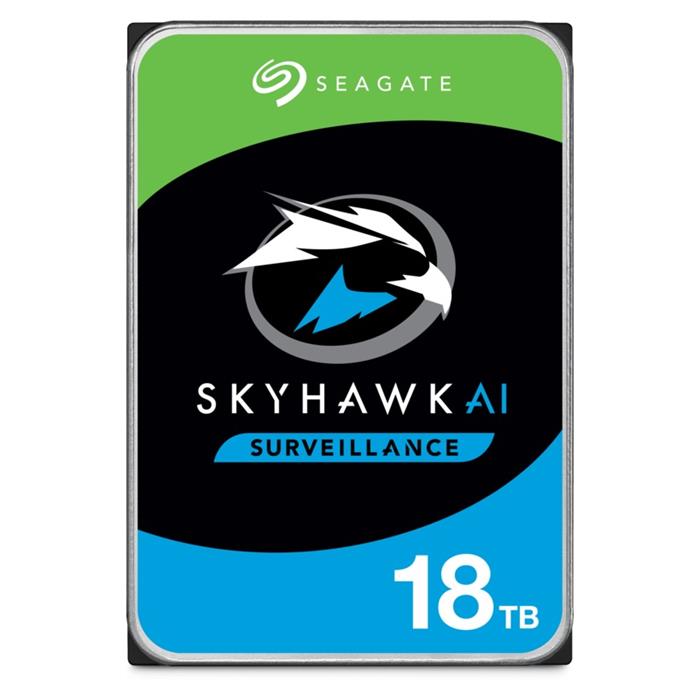 Seagate SkyHawk AI 18TB, 3.5" HDD (NVR), 256MB, SATA III