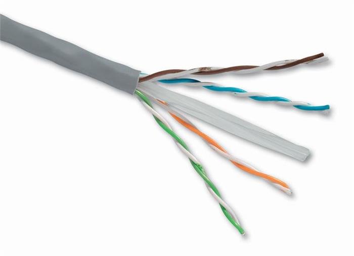 Solarix kabel FTP CAT6 drát, 305m/box, PVC Eca, SXKD-6-UTP-PVC