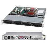 SUPERMICRO 1U chassis 4x 3,5" HS SAS/SATA, 350W (80PLUS Platinum)