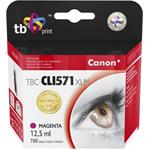 TB náhrada za Canon CLI-571XL M, purpurová, 12.5ml