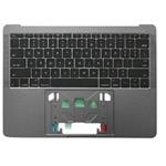 Topcase s klávesnicí pro Apple MacBook Pro Retina 13" A1708 bez TB space gray CZ layout 