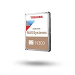 Toshiba N300 NAS - 12TB, 3.5" HDD, 7200rpm, 256MB, SATA III, bulk