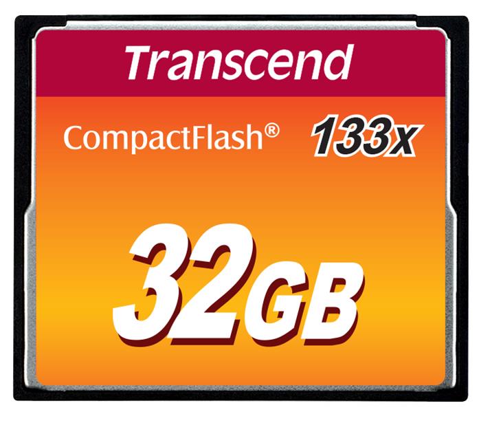 Transcend 32GB CompactFlash karta, 133x