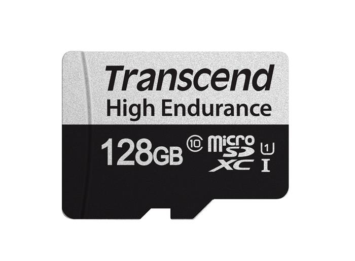 Transcend High Endurance 128GB microSDXC karta, UHS-I U1, 95R/45W