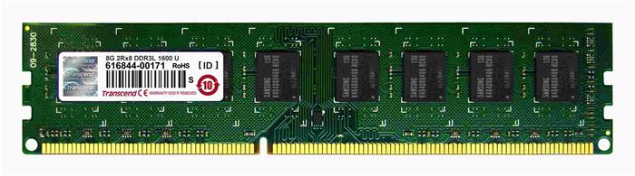 Transcend paměť 8GB DDR3L-1600 U-DIMM 2Rx8 CL11