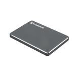 Transcend StoreJet 25C3N - 2TB, externí 2.5" HDD, USB 3.0, ocelově šedý