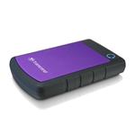 Transcend StoreJet 25H3P - 4TB, externí 2.5" HDD, USB 3.0, fialový