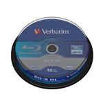 Verbatim BD-R DL, 50GB, 6x, 10ks, spindle