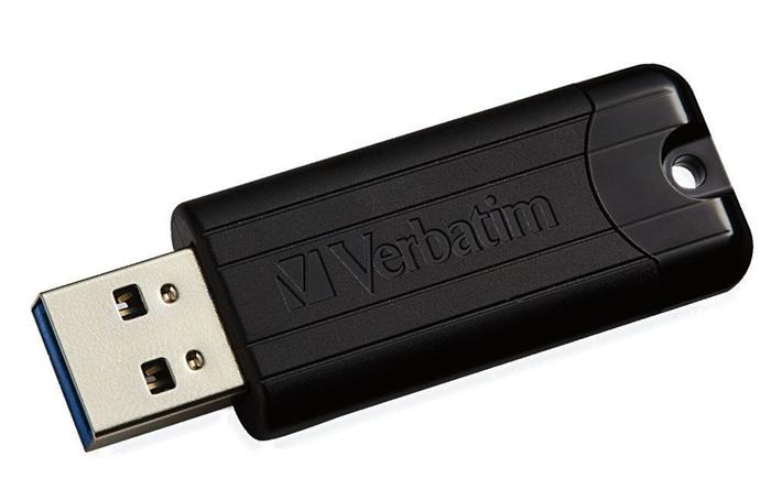 Verbatim Store 'n' Go PinStripe 128GB flash disk USB 3.0 černý