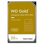 WD Gold 20TB, 3.5" HDD, 7200rpm, 512MB, CMR, SATA III
