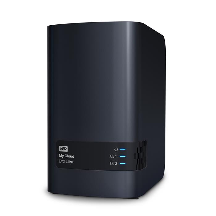 WD My Cloud 8TB EX2 Ultra Network Attached Storage RAID, černý