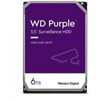 WD Purple 6TB, 3.5" HDD, 5400rpm, 256MB, SATA III, 3RZ