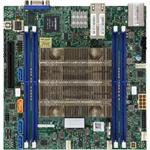 X11SDV mITX Xeon D-2166NT (QAT,85W,12c@2,0GHz, pas.), PCI-E8,2×10GbE-T,4DDR4, 4sATA+4sATA/1NVMe, IPMI~